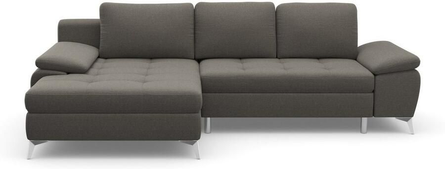 Sit&more Hoekbank Latigo L-vorm met récamier naar keuze met slaapfunctie en bedkist - Foto 10