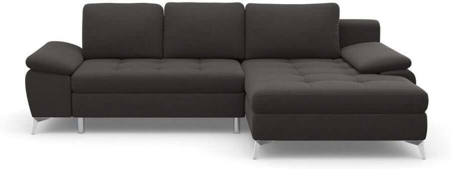 Sit&more Hoekbank Latigo L-vorm met récamier naar keuze met slaapfunctie en bedkist - Foto 9