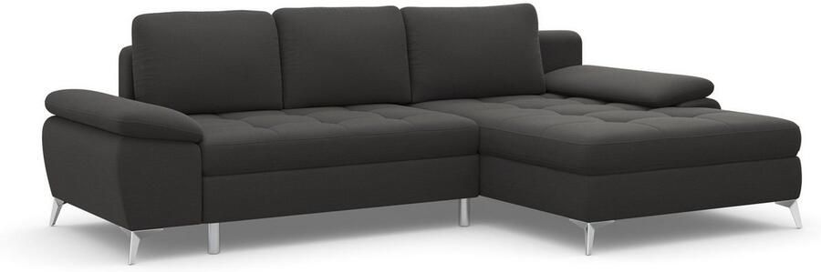 Sit&more Hoekbank Latigo L-vorm met récamier naar keuze met slaapfunctie en bedkist - Foto 12