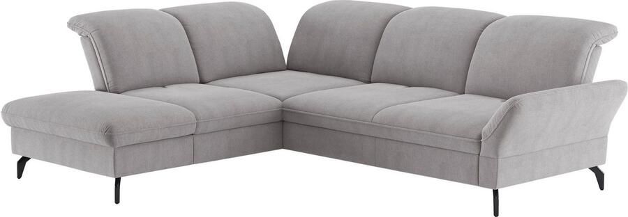 Sit&more Hoekbank Leandro L-vorm Naar keuze met bed hoofdbord en armleuningfunctie en bergruimte - Foto 5