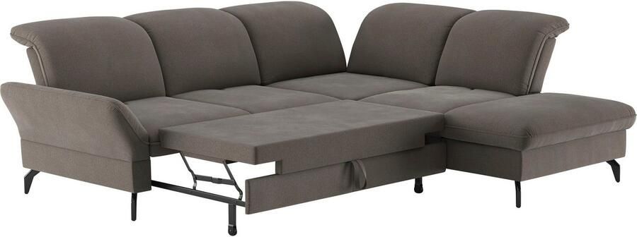 Sit&more Hoekbank Leandro L-vorm Naar keuze met bed hoofdbord en armleuningfunctie en bergruimte - Foto 4