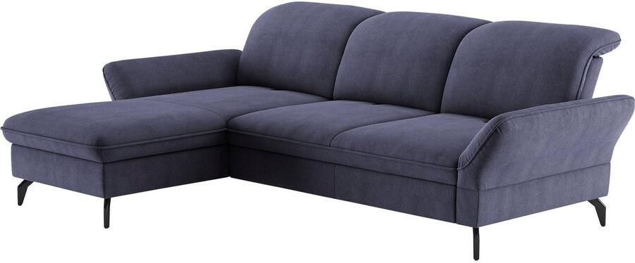 Sit&more Hoekbank Leandro L-vorm Naar keuze met bed hoofdbord en armleuningfunctie en bedkist - Foto 5