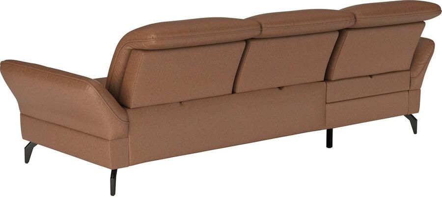 Sit&more Hoekbank Leandro L-vorm Naar keuze met bed hoofdbord en armleuningfunctie en bedkist - Foto 4