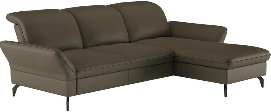 Sit&more Hoekbank Leandro L-vorm Naar keuze met bed hoofdbord en armleuningfunctie en bedkist - Foto 5