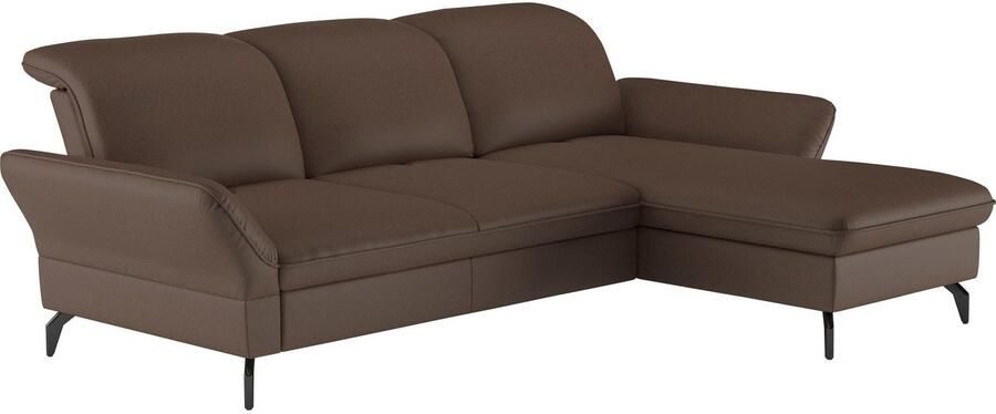 Sit&more Hoekbank Leandro L-vorm Naar keuze met bed hoofdbord en armleuningfunctie en bedkist - Foto 5