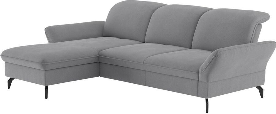 Sit&more Hoekbank Leandro L-vorm Naar keuze met bed hoofdbord en armleuningfunctie en bedkist - Foto 5