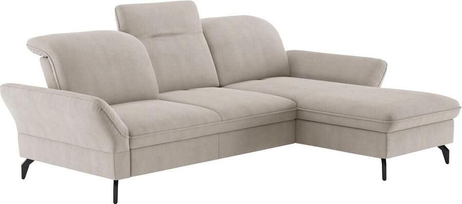 Sit&more Hoekbank Leandro L-vorm Naar keuze met bed hoofdbord en armleuningfunctie en bedkist - Foto 5