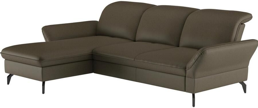 Sit&more Hoekbank Leandro L-vorm Naar keuze met bed hoofdbord en armleuningfunctie en bedkist - Foto 5