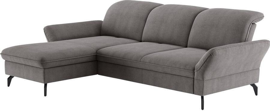 Sit&more Hoekbank Leandro L-vorm Naar keuze met bed hoofdbord en armleuningfunctie en bedkist - Foto 5