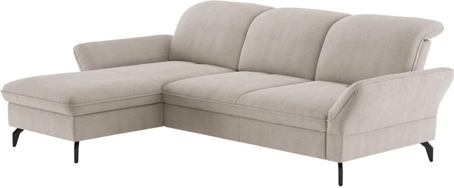 Sit&more Hoekbank Leandro L-vorm Naar keuze met bed hoofdbord en armleuningfunctie en bedkist - Foto 5