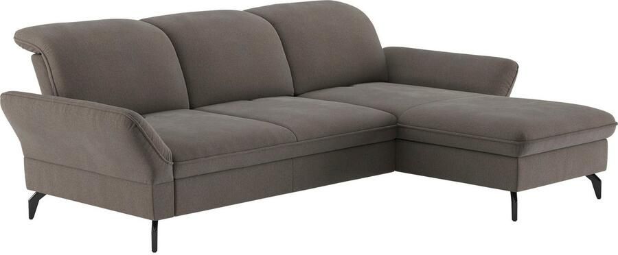 Sit&more Hoekbank Leandro L-vorm Naar keuze met bed hoofdbord en armleuningfunctie en bedkist - Foto 5