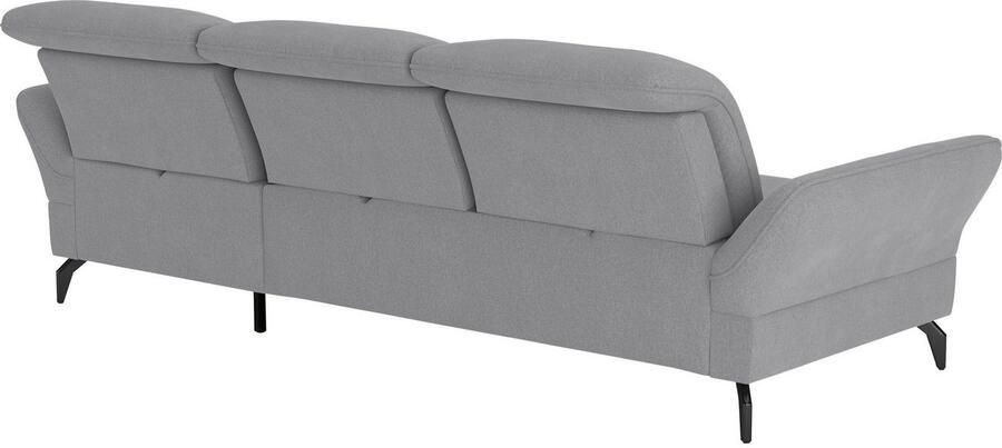 Sit&more Hoekbank Leandro L-vorm Naar keuze met bed hoofdbord en armleuningfunctie en bedkist - Foto 4