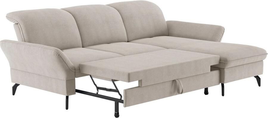Sit&more Hoekbank Leandro L-vorm Naar keuze met bed hoofdbord en armleuningfunctie en bedkist - Foto 5