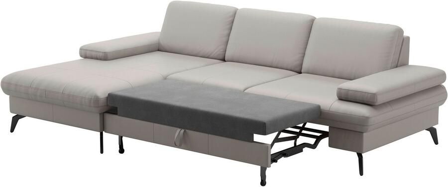 Sit&more Hoekbank Morris L-vorm incl. zitdiepteverstelling keuze uit armleuningverstelling bedfunctie & bedlade - Foto 5