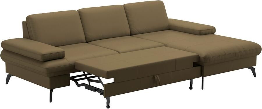 Sit&more Hoekbank Morris L-vorm incl. zitdiepteverstelling keuze uit armleuningverstelling bedfunctie & bedlade - Foto 5