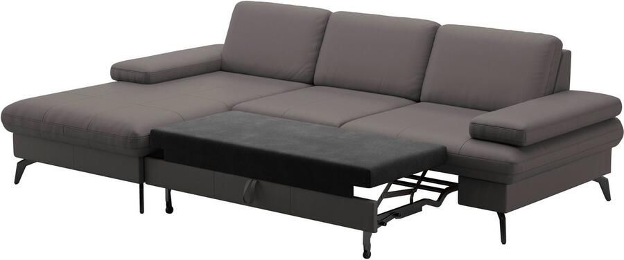 Sit&more Hoekbank Morris L-vorm incl. zitdiepteverstelling keuze uit armleuningverstelling bedfunctie & bedlade - Foto 5