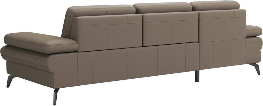 Sit&more Hoekbank Morris L-vorm incl. zitdiepteverstelling keuze uit armleuningverstelling bedfunctie & bedlade - Foto 6