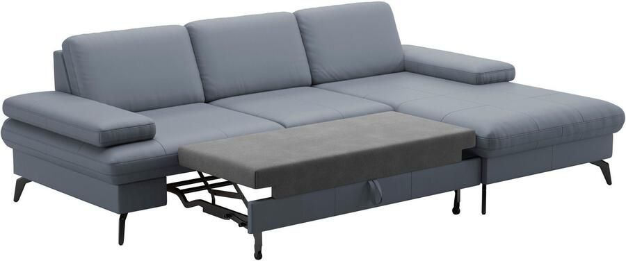 Sit&more Hoekbank Morris L-vorm incl. zitdiepteverstelling keuze uit armleuningverstelling bedfunctie & bedlade - Foto 6