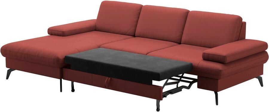 Sit&more Hoekbank Morris L-vorm incl. zitdiepteverstelling keuze uit armleuningverstelling bedfunctie & bedlade - Foto 5