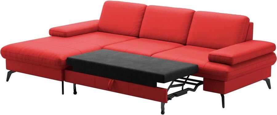 Sit&more Hoekbank Morris L-vorm incl. zitdiepteverstelling keuze uit armleuningverstelling bedfunctie & bedlade - Foto 6