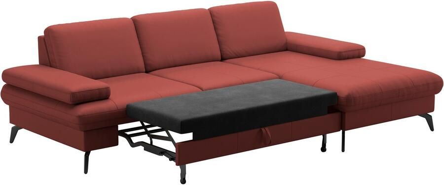 Sit&more Hoekbank Morris L-vorm incl. zitdiepteverstelling keuze uit armleuningverstelling bedfunctie & bedlade - Foto 6