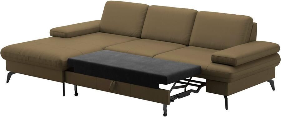 Sit&more Hoekbank Morris L-vorm incl. zitdiepteverstelling keuze uit armleuningverstelling bedfunctie & bedlade - Foto 6