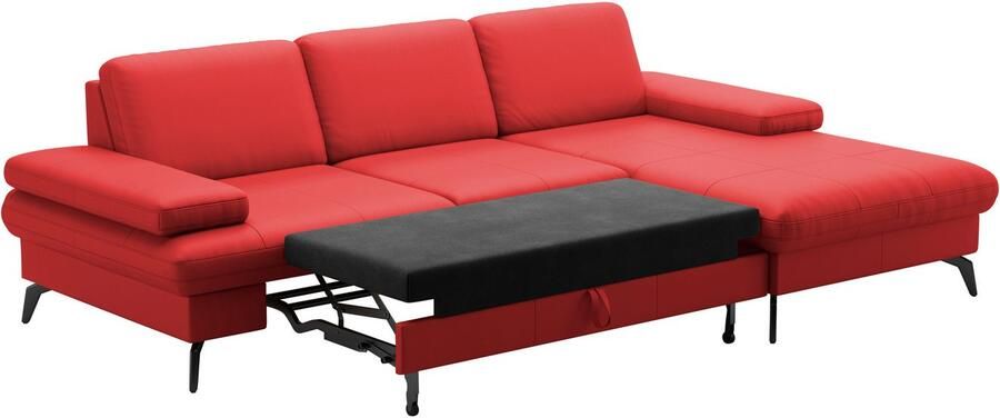 Sit&more Hoekbank Morris L-vorm incl. zitdiepteverstelling keuze uit armleuningverstelling bedfunctie & bedlade - Foto 6