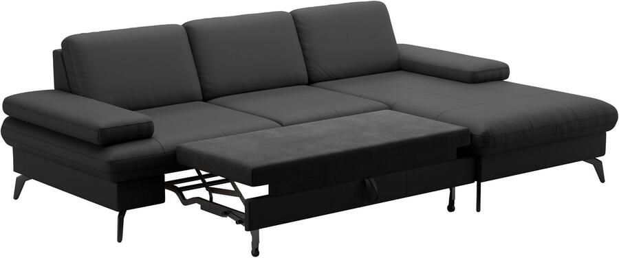 Sit&more Hoekbank Morris L-vorm incl. zitdiepteverstelling keuze uit armleuningverstelling bedfunctie & bedlade - Foto 6