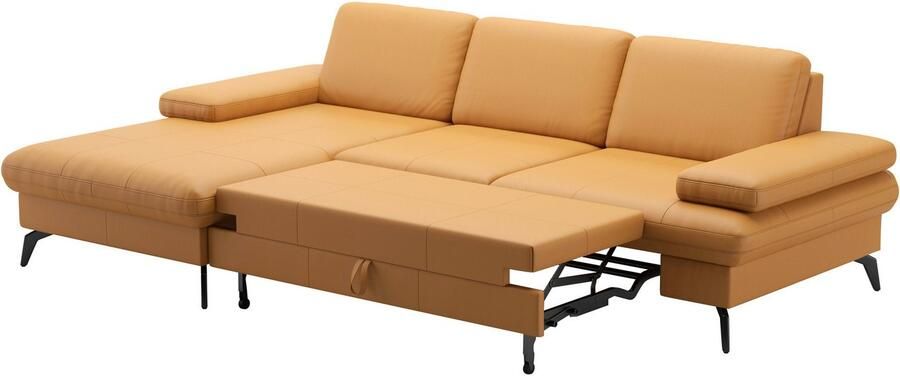 Sit&more Hoekbank Morris L-vorm incl. zitdiepteverstelling keuze uit armleuningverstelling bedfunctie & bedlade - Foto 6
