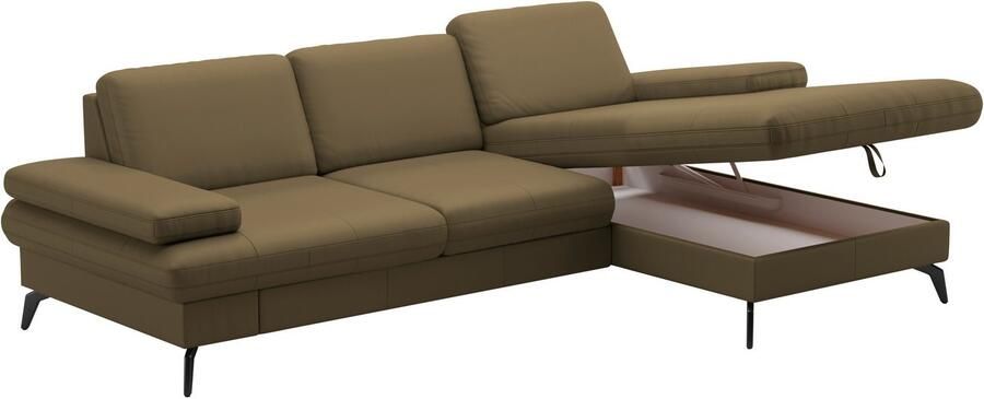 Sit&more Hoekbank Morris L-vorm incl. zitdiepteverstelling keuze uit armleuningverstelling bedfunctie & bedlade - Foto 7