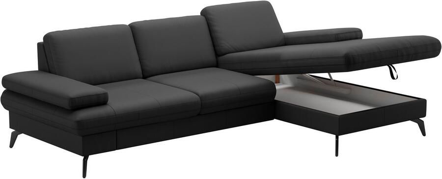 Sit&more Hoekbank Morris L-vorm incl. zitdiepteverstelling keuze uit armleuningverstelling bedfunctie & bedlade - Foto 8