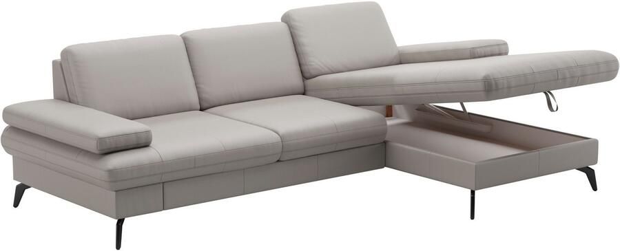 Sit&more Hoekbank Morris L-vorm incl. zitdiepteverstelling keuze uit armleuningverstelling bedfunctie & bedlade - Foto 8