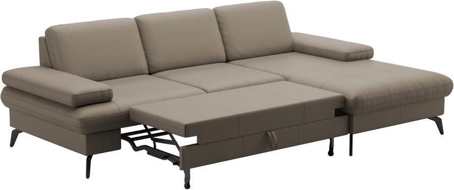 Sit&more Hoekbank Morris L-vorm incl. zitdiepteverstelling keuze uit armleuningverstelling bedfunctie & bedlade - Foto 6