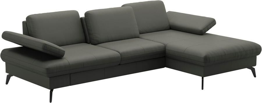Sit&more Hoekbank Morris L-vorm incl. zitdiepteverstelling keuze uit armleuningverstelling bedfunctie & bedlade - Foto 9