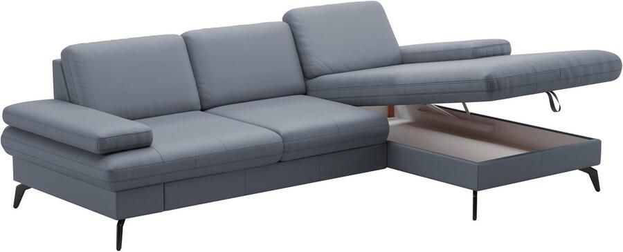 Sit&more Hoekbank Morris L-vorm incl. zitdiepteverstelling keuze uit armleuningverstelling bedfunctie & bedlade - Foto 8