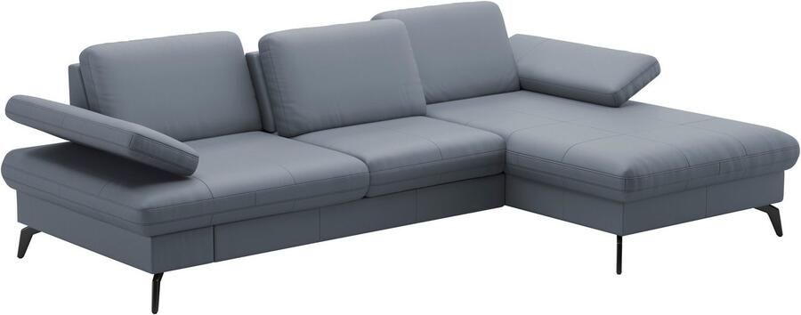 Sit&more Hoekbank Morris L-vorm incl. zitdiepteverstelling keuze uit armleuningverstelling bedfunctie & bedlade - Foto 10