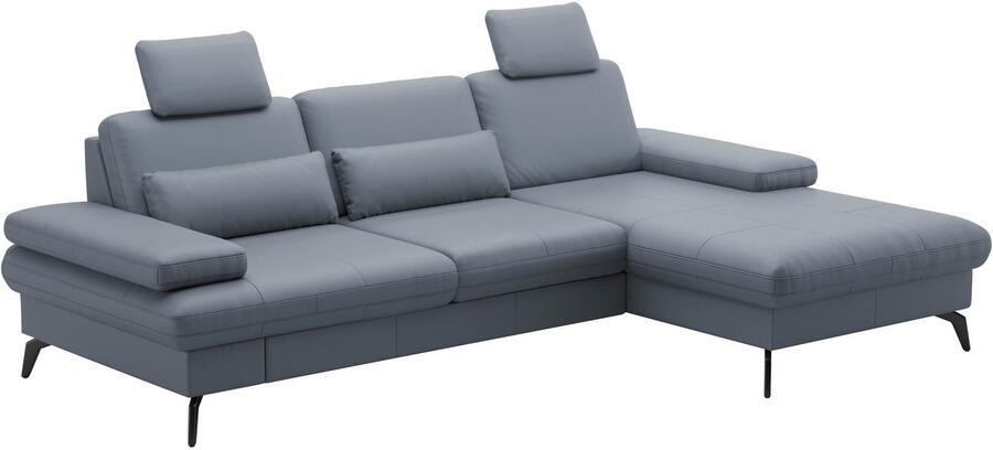 Sit&more Hoekbank Morris L-vorm incl. zitdiepteverstelling keuze uit armleuningverstelling bedfunctie & bedlade - Foto 5