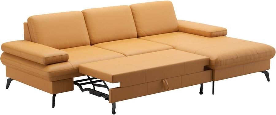 Sit&more Hoekbank Morris L-vorm incl. zitdiepteverstelling keuze uit armleuningverstelling bedfunctie & bedlade - Foto 6