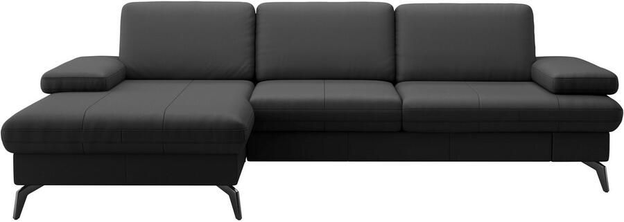 Sit&more Hoekbank Morris L-vorm incl. zitdiepteverstelling keuze uit armleuningverstelling bedfunctie & bedlade - Foto 10