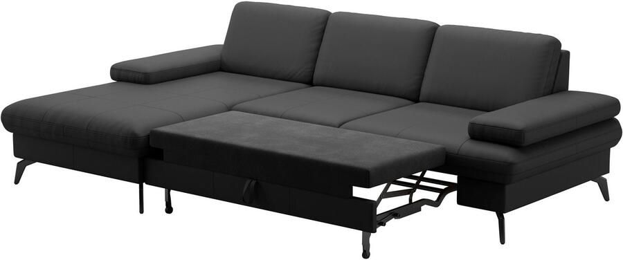 Sit&more Hoekbank Morris L-vorm incl. zitdiepteverstelling keuze uit armleuningverstelling bedfunctie & bedlade - Foto 6