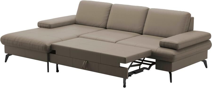 Sit&more Hoekbank Morris L-vorm incl. zitdiepteverstelling keuze uit armleuningverstelling bedfunctie & bedlade - Foto 5