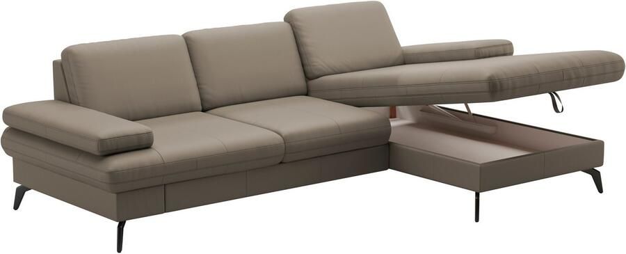 Sit&more Hoekbank Morris L-vorm incl. zitdiepteverstelling keuze uit armleuningverstelling bedfunctie & bedlade - Foto 8