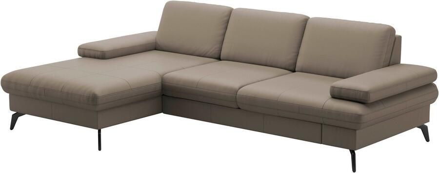 Sit&more Hoekbank Morris L-vorm incl. zitdiepteverstelling keuze uit armleuningverstelling bedfunctie & bedlade - Foto 8