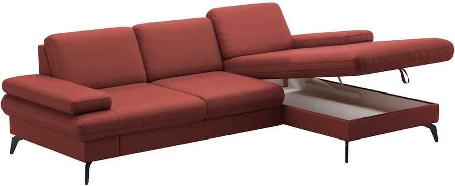 Sit&more Hoekbank Morris L-vorm incl. zitdiepteverstelling keuze uit armleuningverstelling bedfunctie & bedlade - Foto 7