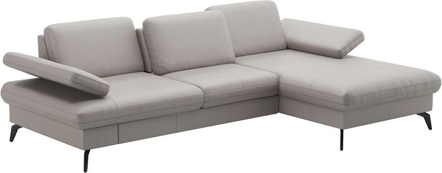 Sit&more Hoekbank Morris L-vorm incl. zitdiepteverstelling keuze uit armleuningverstelling bedfunctie & bedlade - Foto 7