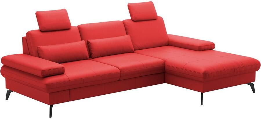 Sit&more Hoekbank Morris L-vorm incl. zitdiepteverstelling keuze uit armleuningverstelling bedfunctie & bedlade - Foto 5