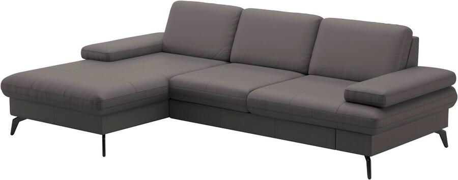 Sit&more Hoekbank Morris L-vorm incl. zitdiepteverstelling keuze uit armleuningverstelling bedfunctie & bedlade - Foto 8