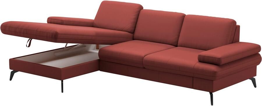 Sit&more Hoekbank Morris L-vorm incl. zitdiepteverstelling keuze uit armleuningverstelling bedfunctie & bedlade - Foto 7