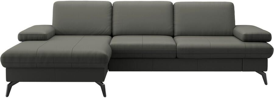 Sit&more Hoekbank Morris L-vorm incl. zitdiepteverstelling keuze uit armleuningverstelling bedfunctie & bedlade - Foto 10