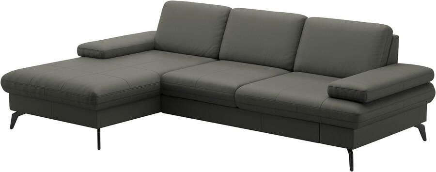 Sit&more Hoekbank Morris L-vorm incl. zitdiepteverstelling keuze uit armleuningverstelling bedfunctie & bedlade - Foto 9